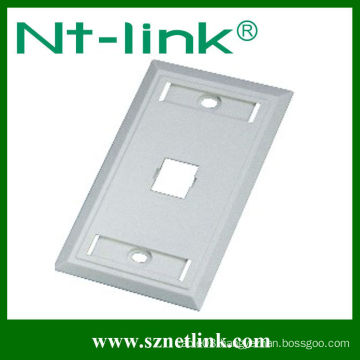 120 style single port face plate